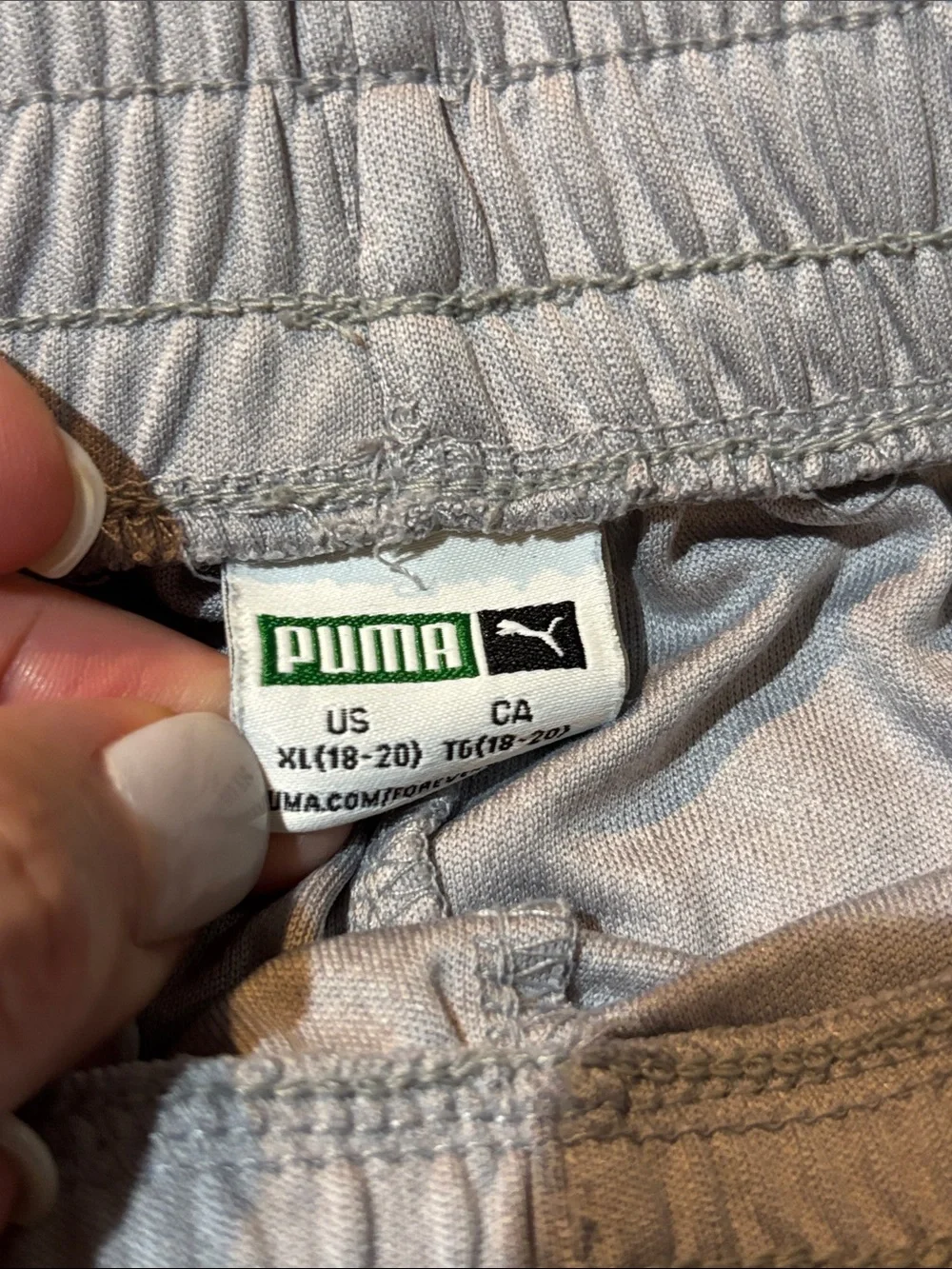 3/$15 - Puma Gray Athletic Shorts, sz YXL